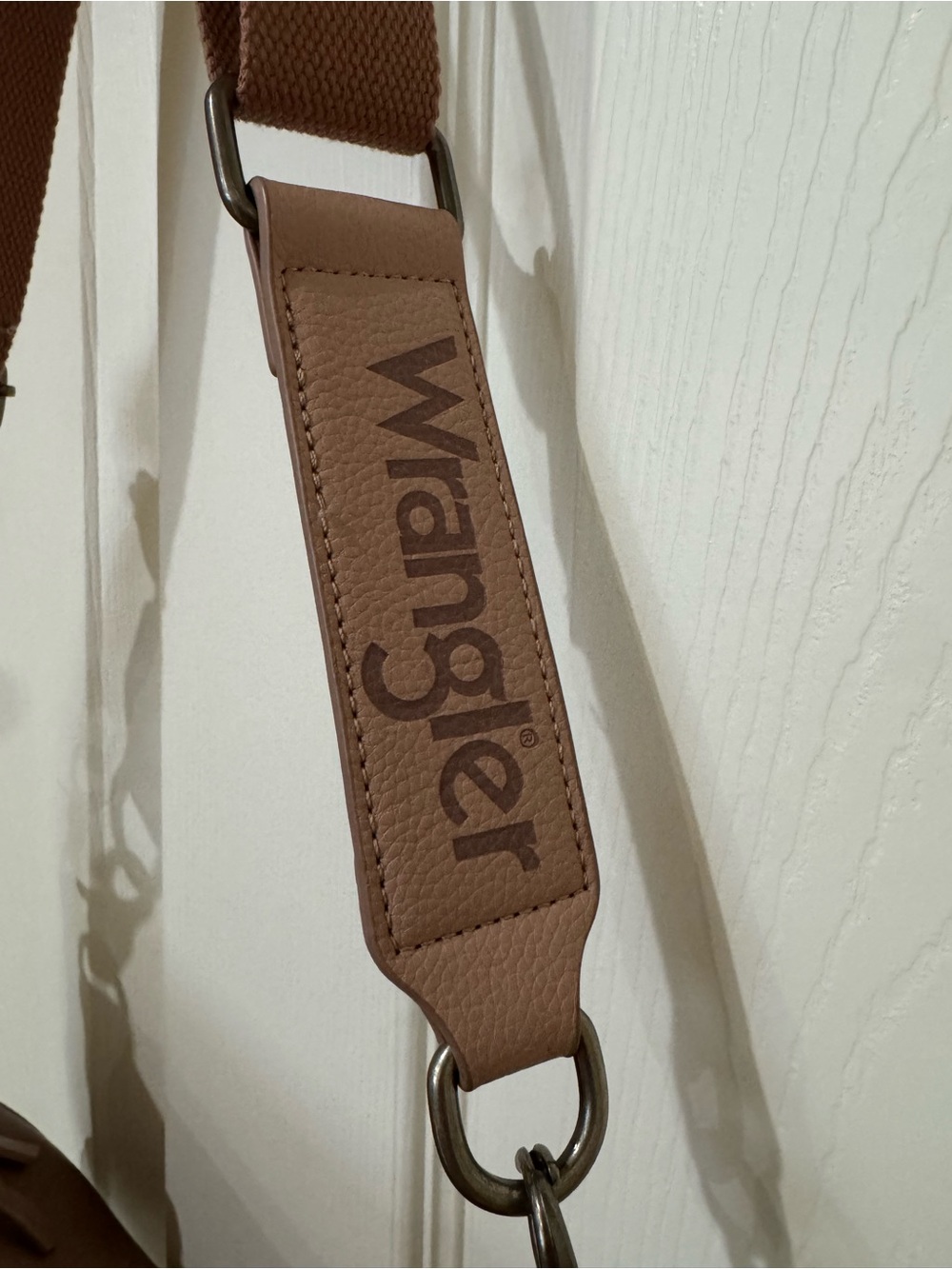 Women's Brown Leather Crossbody Bag - Classic Brown Shoulder Bag - Picture 2 of 5